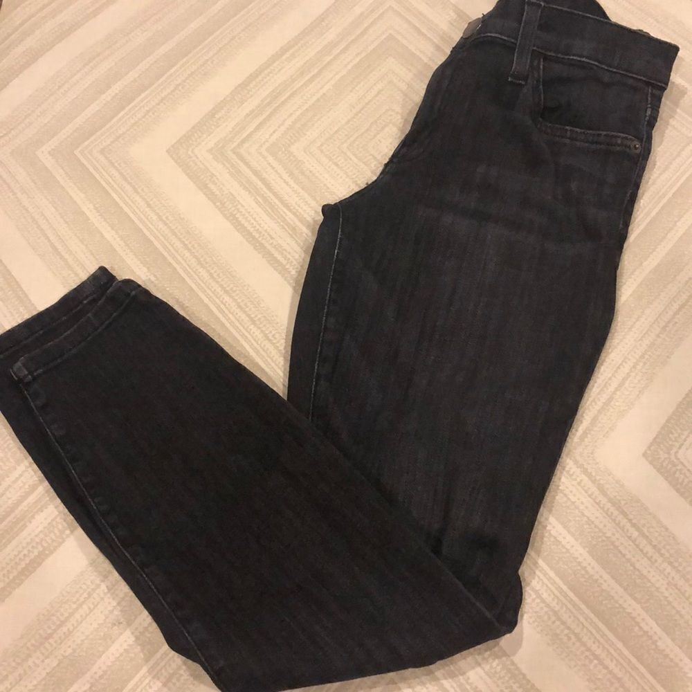 Current/Elliot Black Stretchy Skinny Jeans